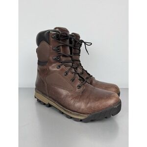 Rocky Brown Leather Boots Mens 11.5 M Traditions 600g Insulated Hiking Winter